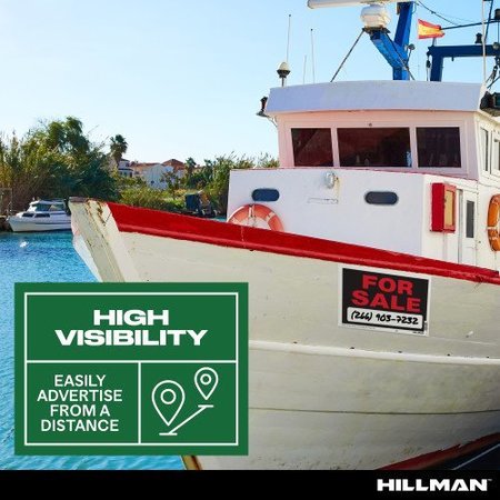 Hillman 8X12 Blk/Red Sale Sign, 839928 839928
